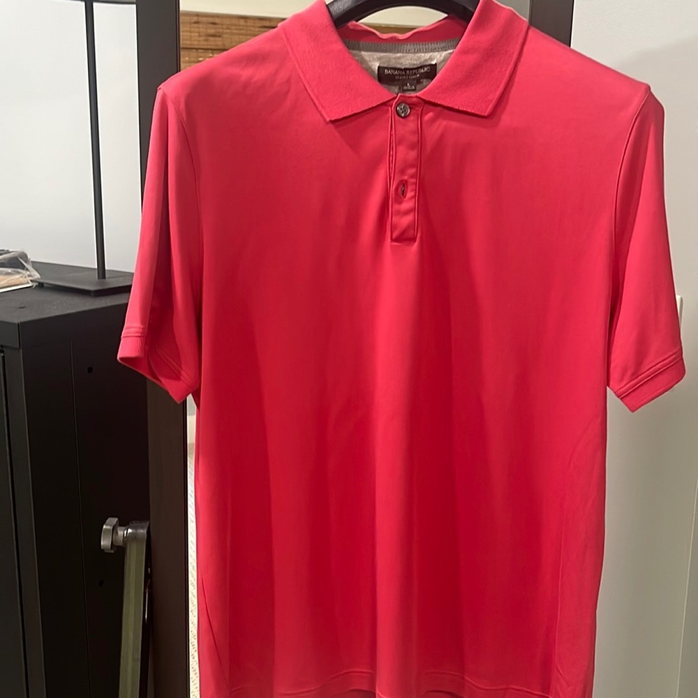 Banana Republic Mens Short Sleeve Polo